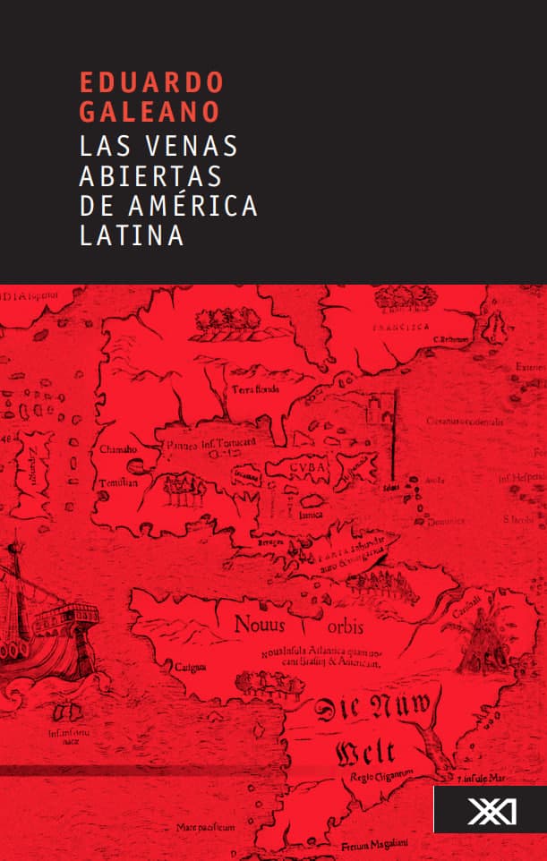 Portada del libro Las venas abiertas de América Latina