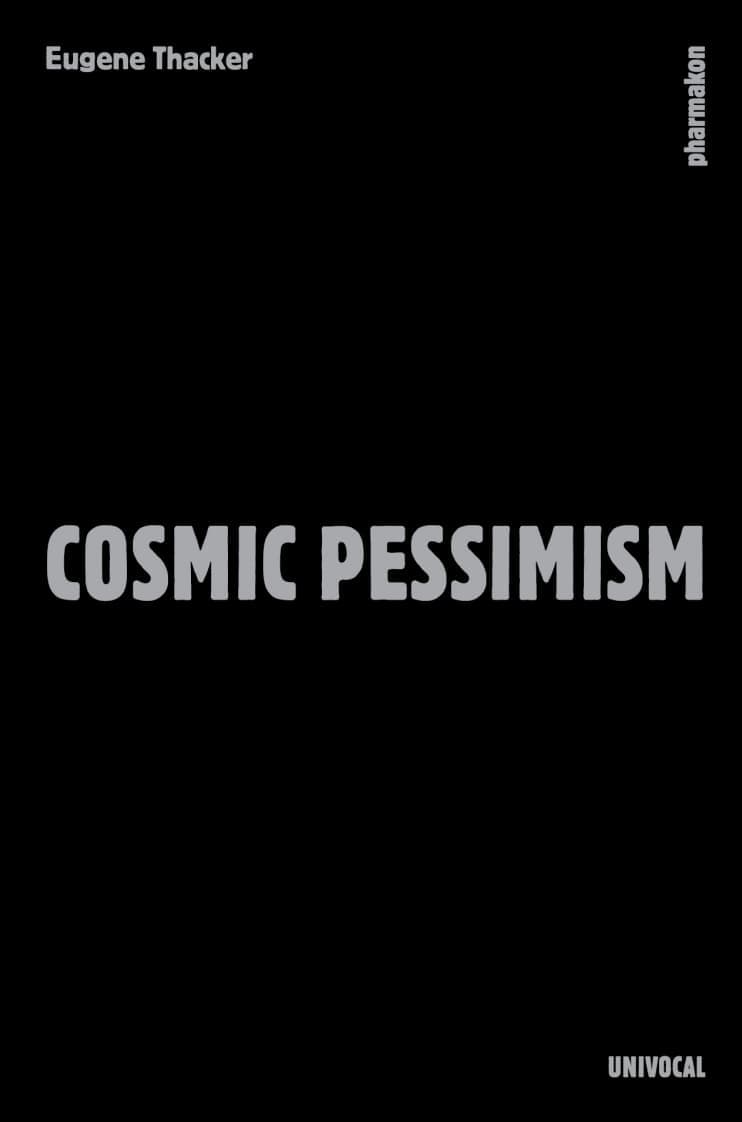 Portada del libro Cosmic Pessimism