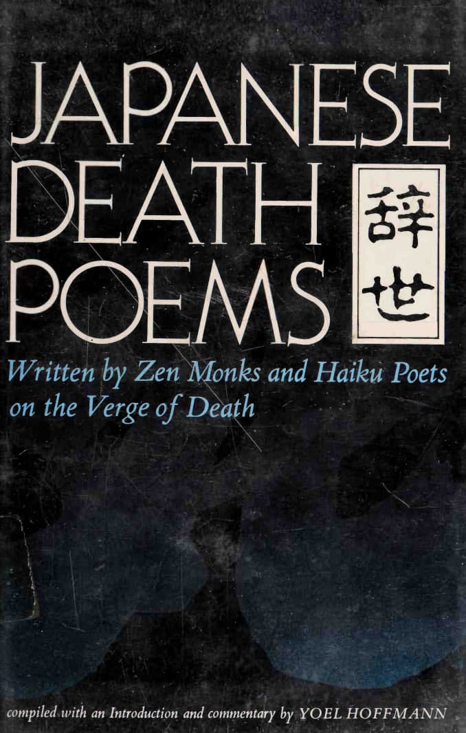 Portada del libro Japanese Death Poems: Written by Zen Monks and Haiku Poets on the Verge of Death